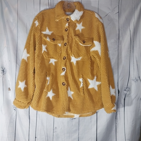Blakely Jackets & Blazers - Blakely Star Casual Oversized Shacket with pockets Size S/M